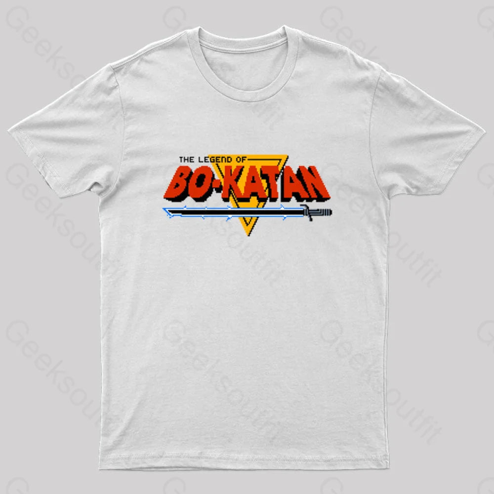 Legend Of Bo Nerd T-Shirt White / S