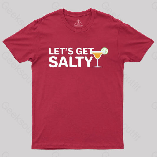 Let’s Get Salty T-Shirt Red / S