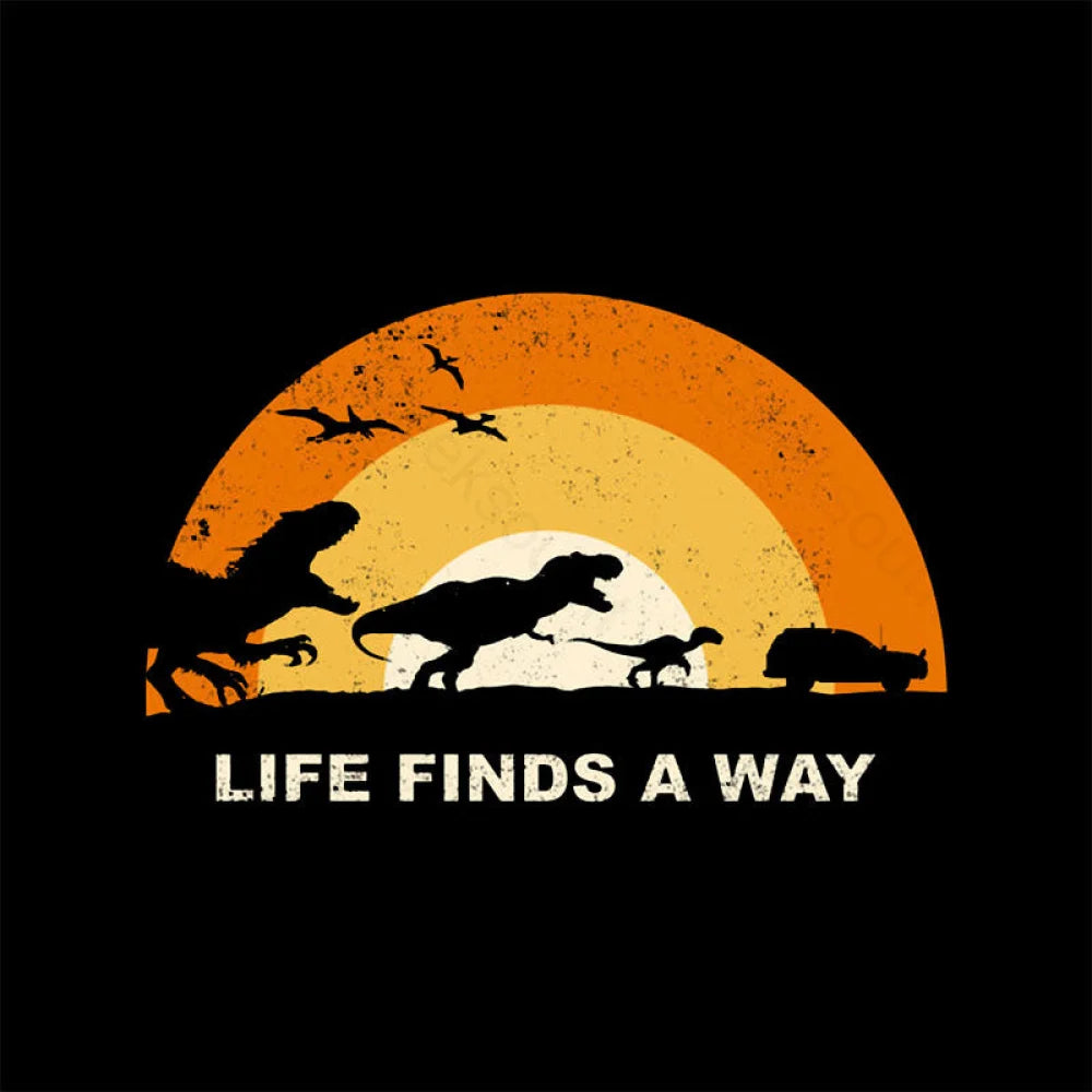 Life Finds A Way Nerd T-Shirt