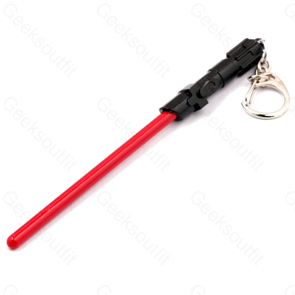 Lightsaber Keychain Red + Black