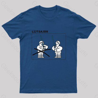 Lijtsajbr Geek T-Shirt Navy / S