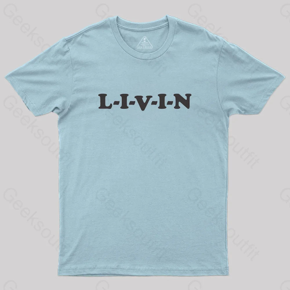 Livin T-Shirt Light Blue / S