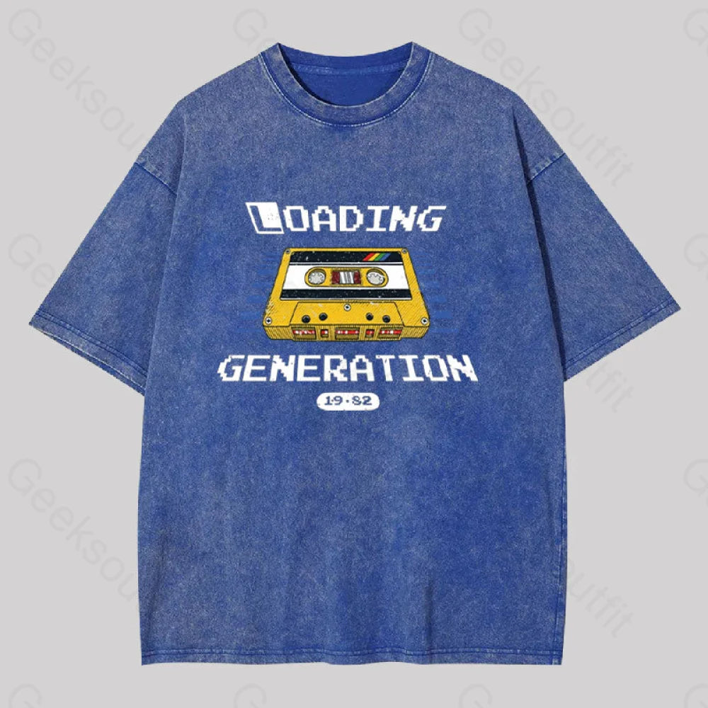 Loading Generation Washed T-Shirt Blue / S