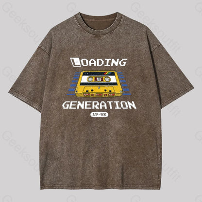 Loading Generation Washed T-Shirt Coffee / S