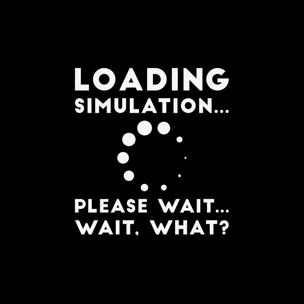 Loading Simulation Nerd T-Shirt