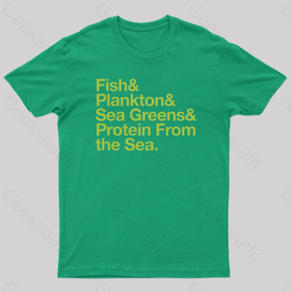 Logan’s Run Helvetica List Geek T-Shirt Green / S