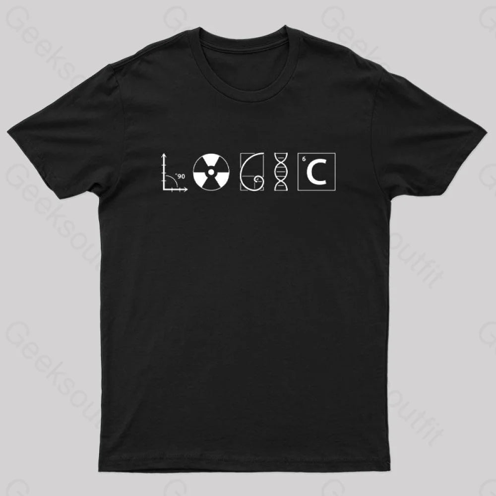 Logic Nerd T-Shirt Black / S