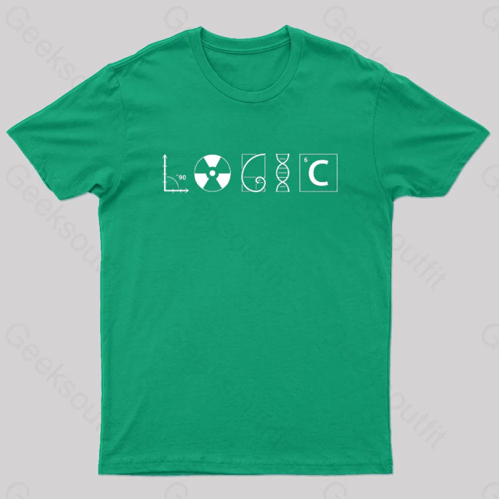 Logic Nerd T-Shirt Green / S