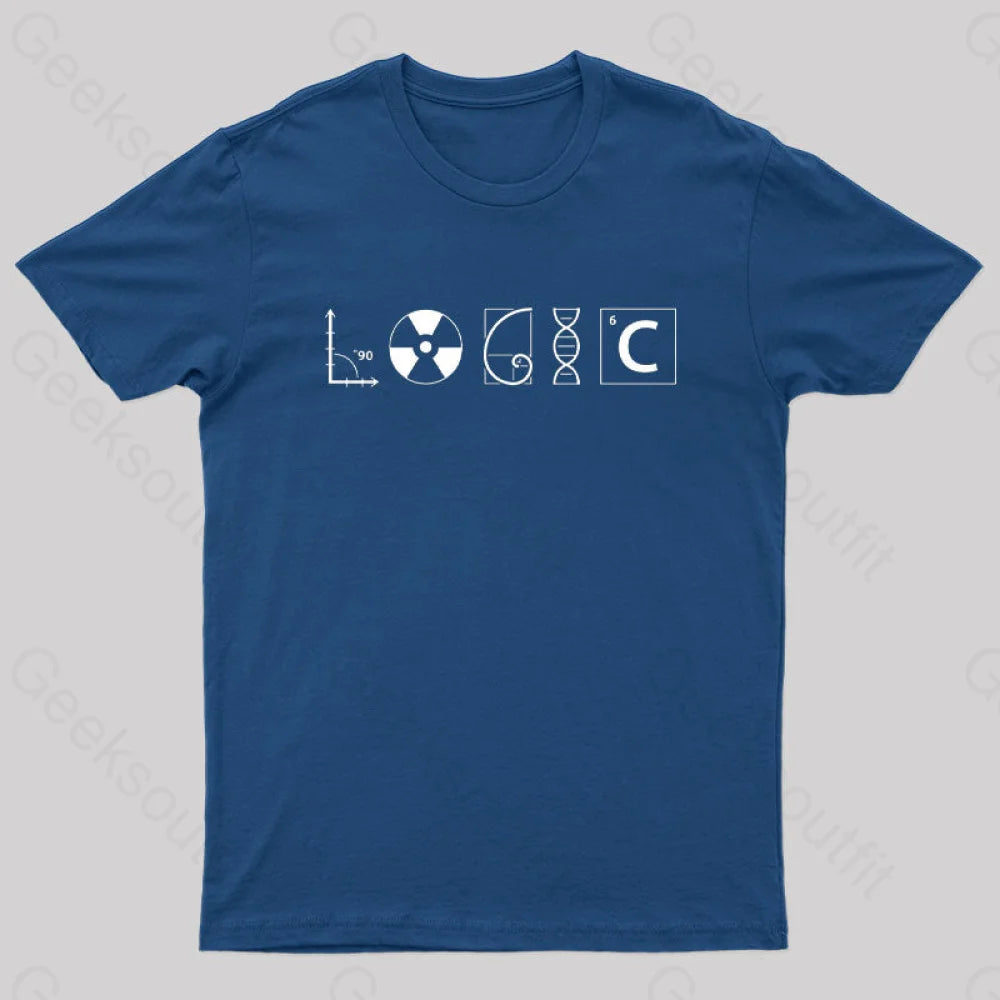 Logic Nerd T-Shirt Navy / S