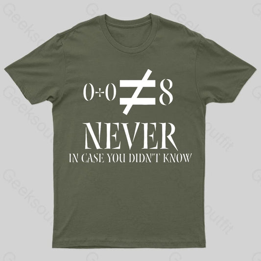 Logique Geek T-Shirt Army Green / S