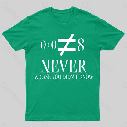 Logique Geek T-Shirt Green / S