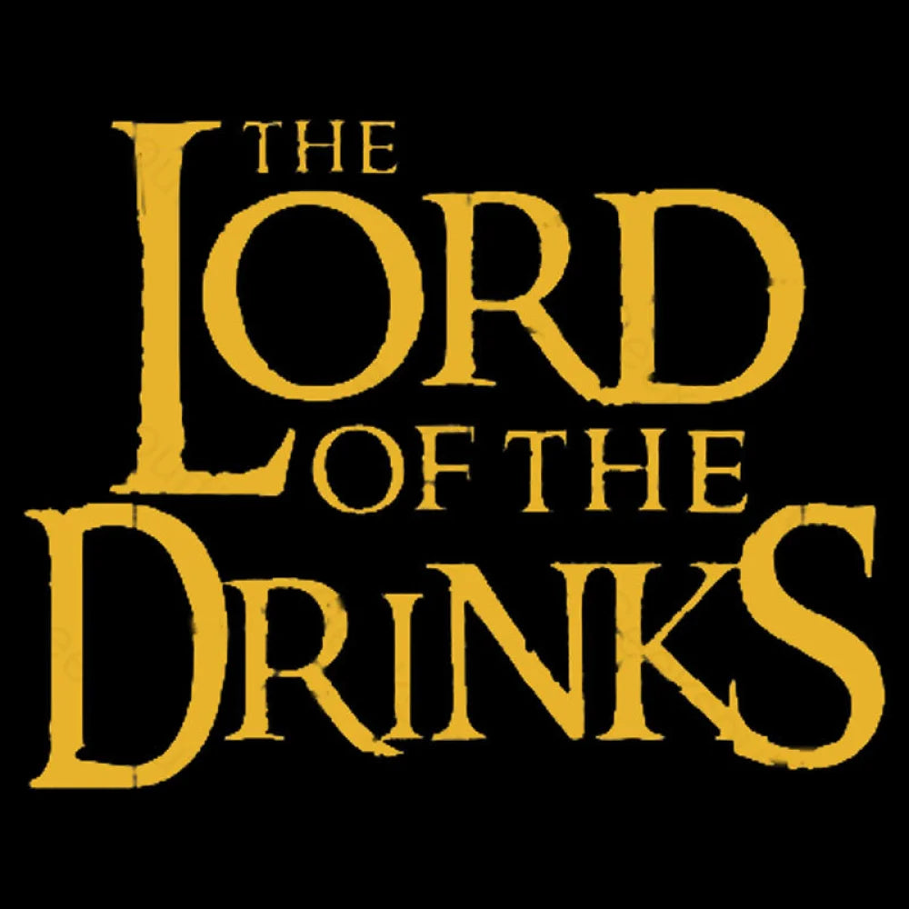 Lord Of The Drinks Nerd T-Shirt