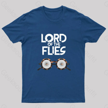 Lord Of The Flies Nerd T-Shirt Navy / S