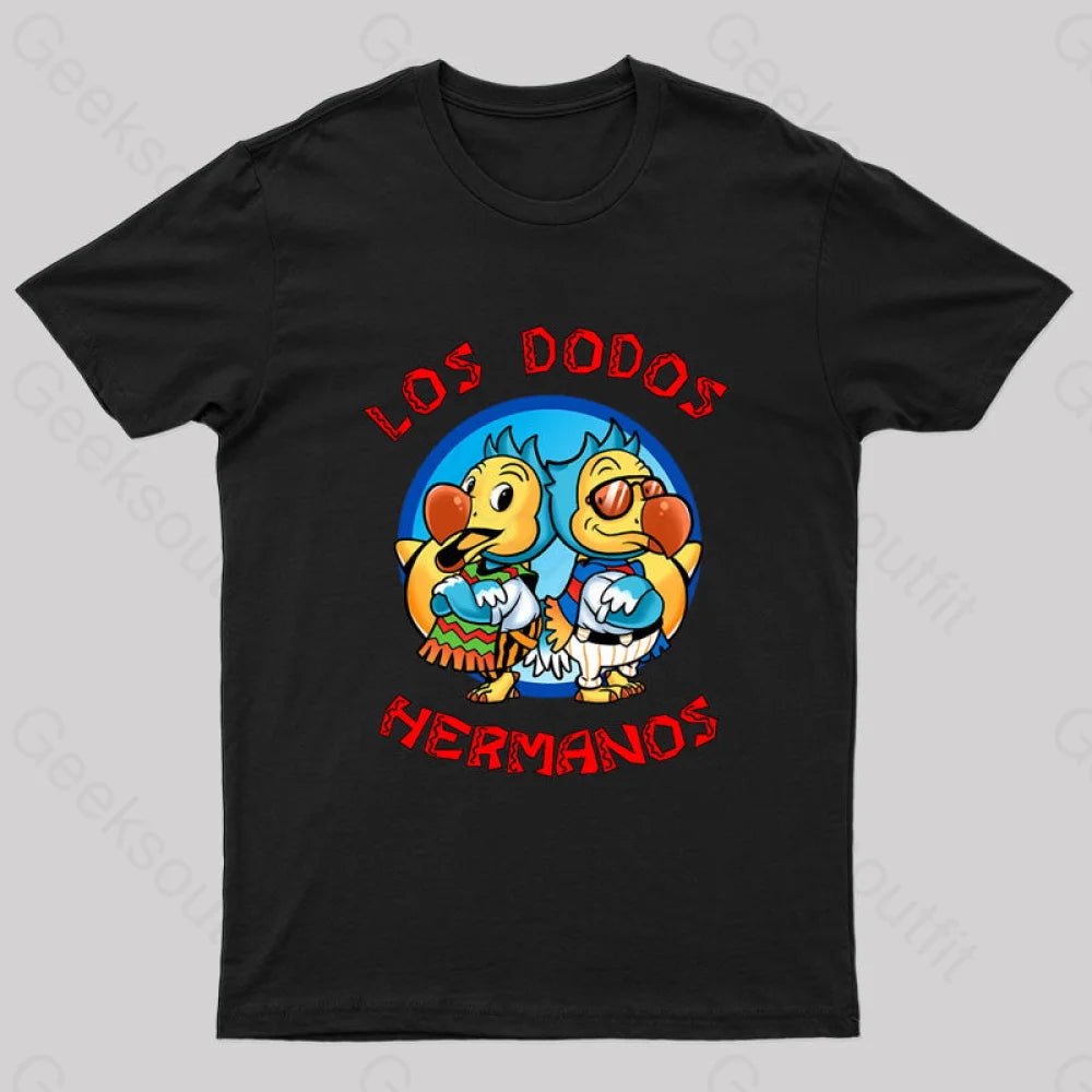 Los Dodos Hermanos T-Shirt Black / S