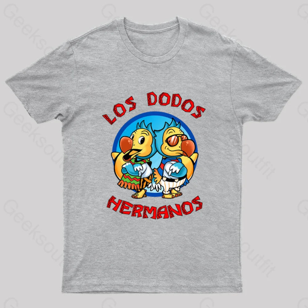 Los Dodos Hermanos T-Shirt Grey / S