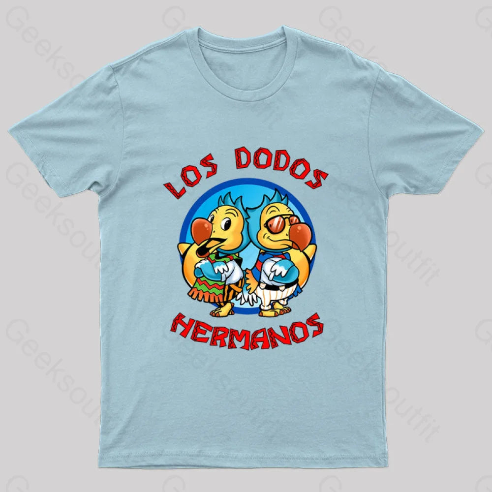 Los Dodos Hermanos T-Shirt Light Blue / S