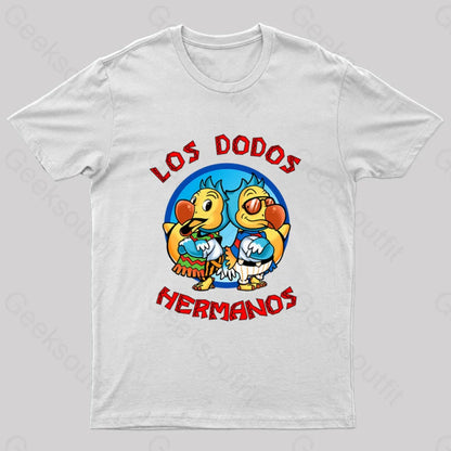 Los Dodos Hermanos T-Shirt White / S