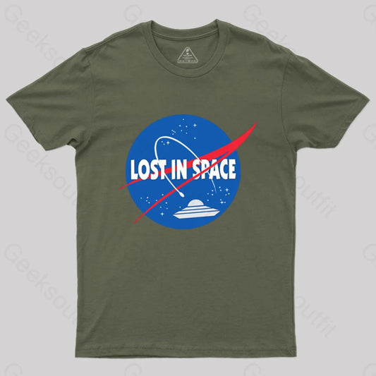 Lost In Space T-Shirt Army Green / S