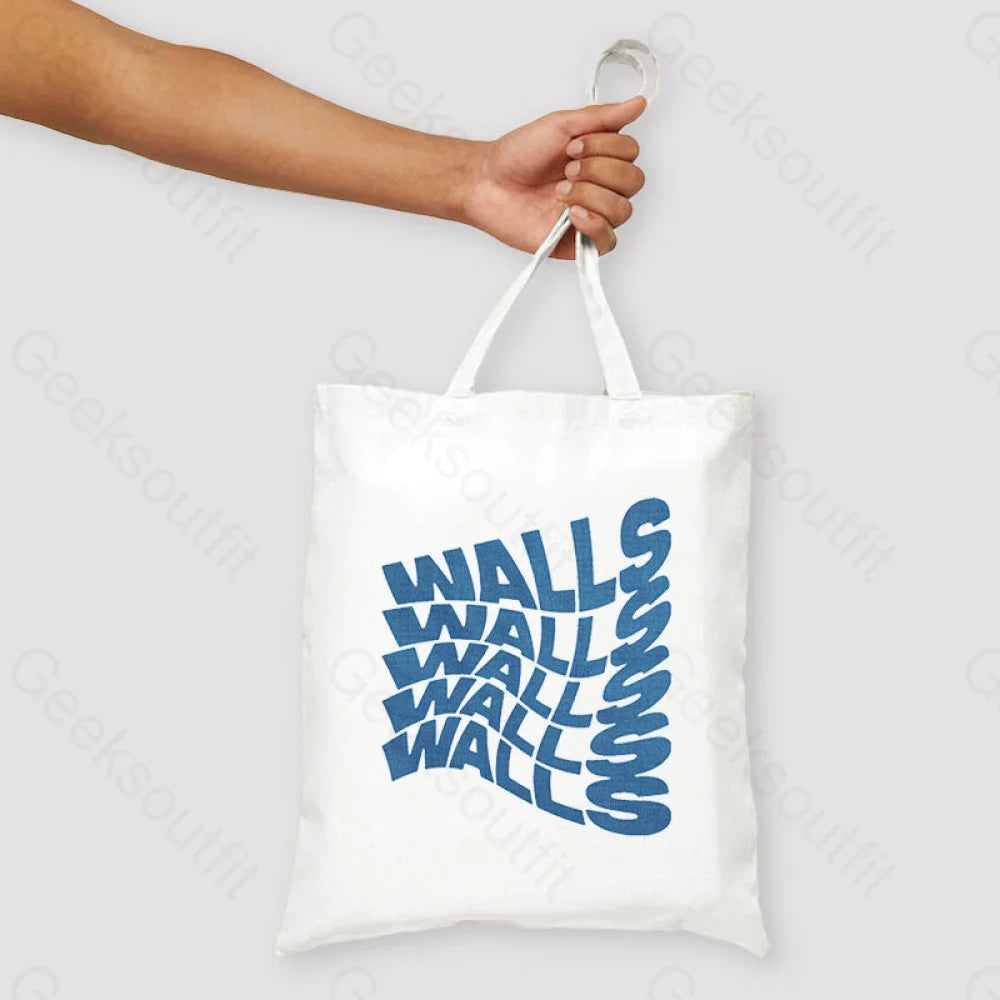 Louis Tomlinson Walls Unisex Tote Bag White