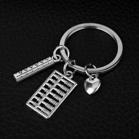 Love Abacus Ruler Ideas Keychain