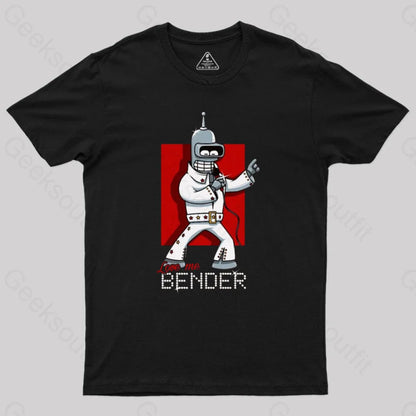 Love Me Bender Geek T-Shirt Black / S