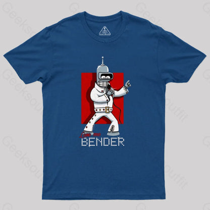 Love Me Bender Geek T-Shirt Navy / S