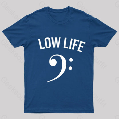 Low Life Geek T-Shirt Navy / S