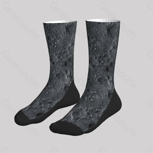 Lunar Surface Men’s Socks Sks007