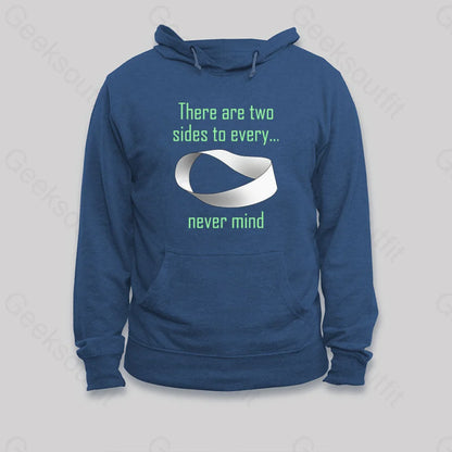 M?Bius Ftw Hoodie Dark Blue / S