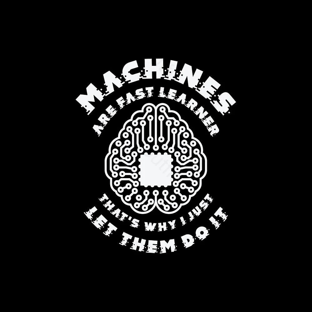 Machine Are Fast Learner Nerd T-Shirt