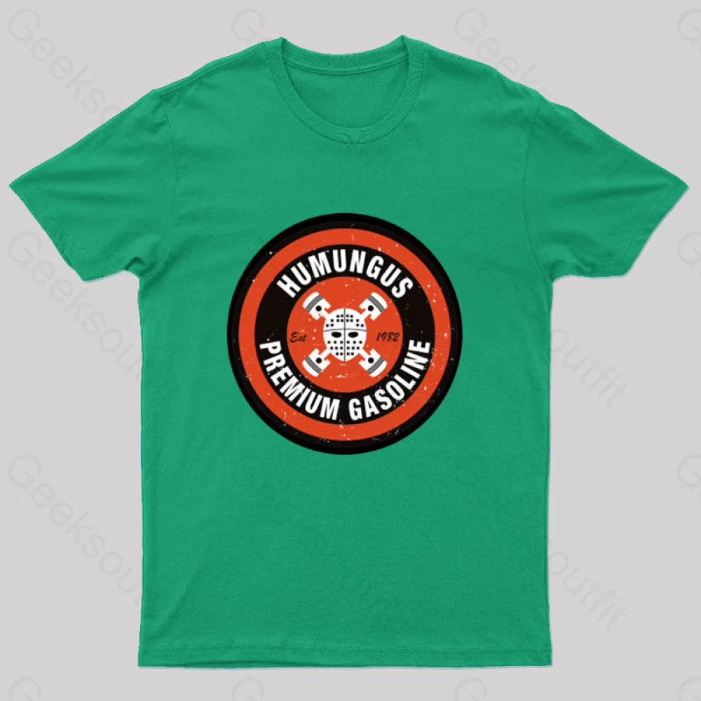 Mad Max Humungus Premium Gasoline T-Shirt Green / S