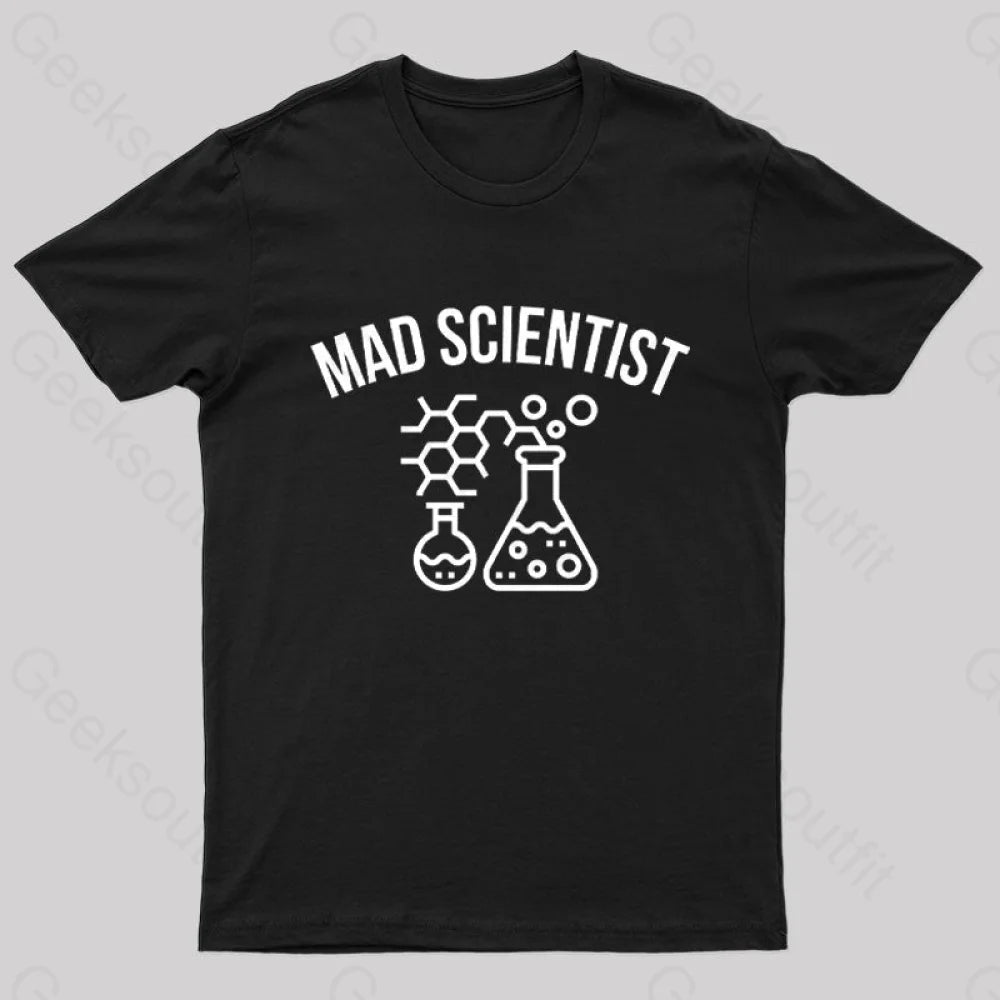 Mad Scientist T-Shirt Black / S