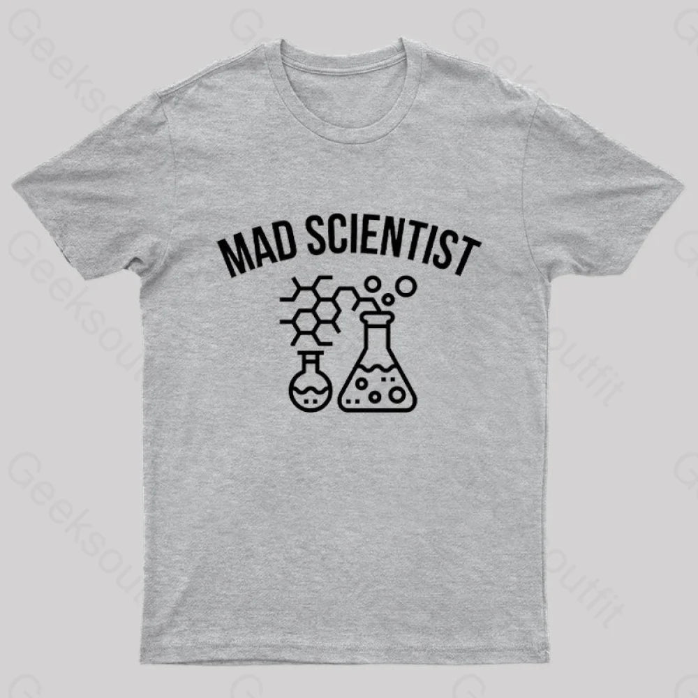 Mad Scientist T-Shirt Grey / S