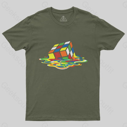 Magic Cube Colourful T-Shirt - Geeksoutfit