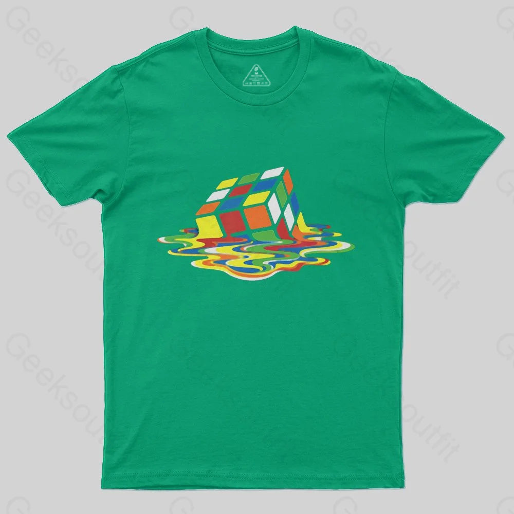 Magic Cube Colourful T-Shirt - Geeksoutfit