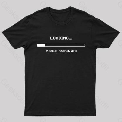 Magic: Loading Geek T-Shirt Black / S