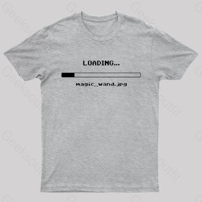 Magic: Loading Geek T-Shirt Grey / S