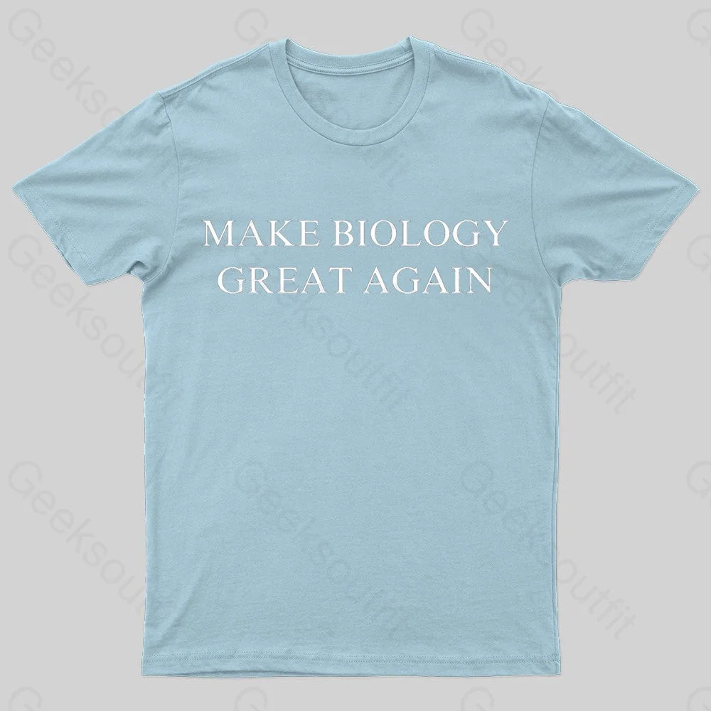 Make Biology Great Again Nerd T-Shirt