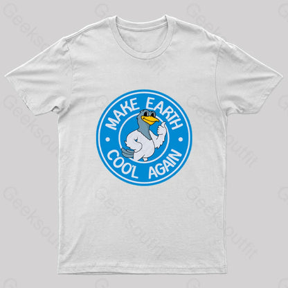 Make Earth Coo’l Again T-Shirt White / S