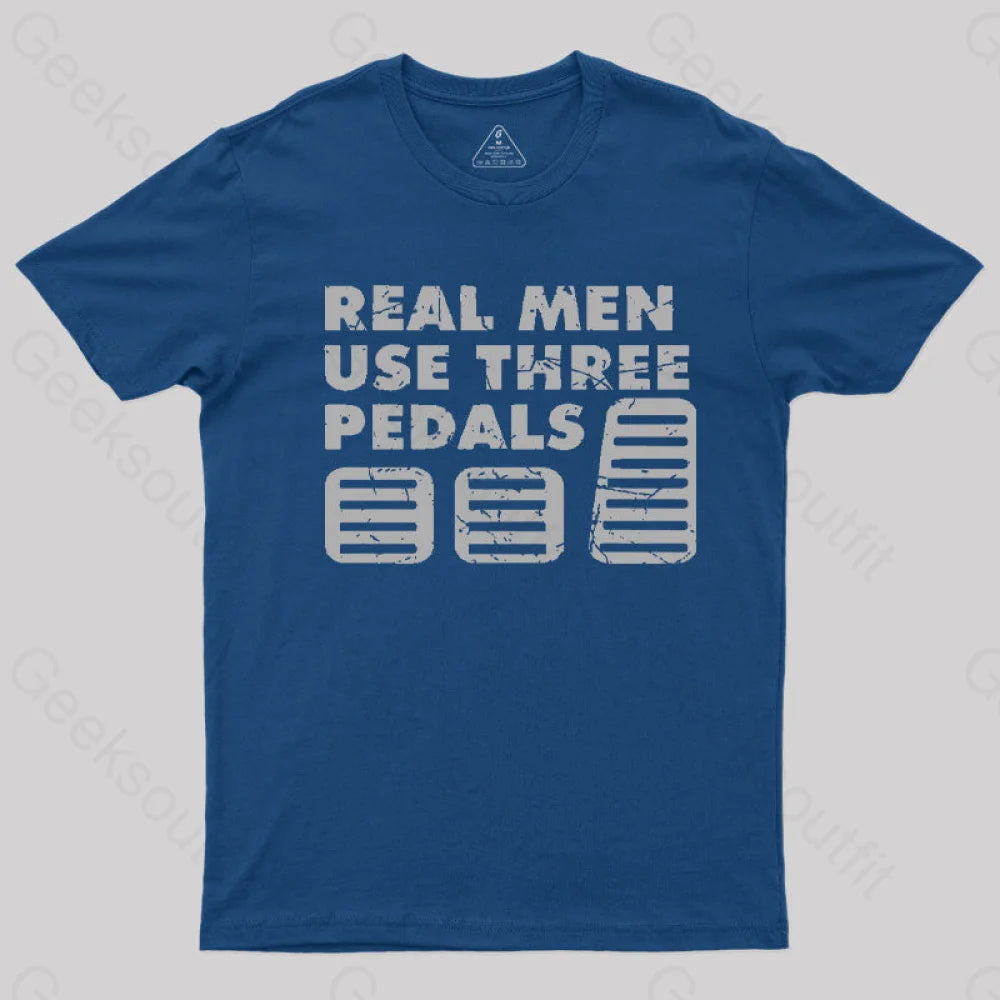 Manual Transmission Sayings T-Shirt Navy / S