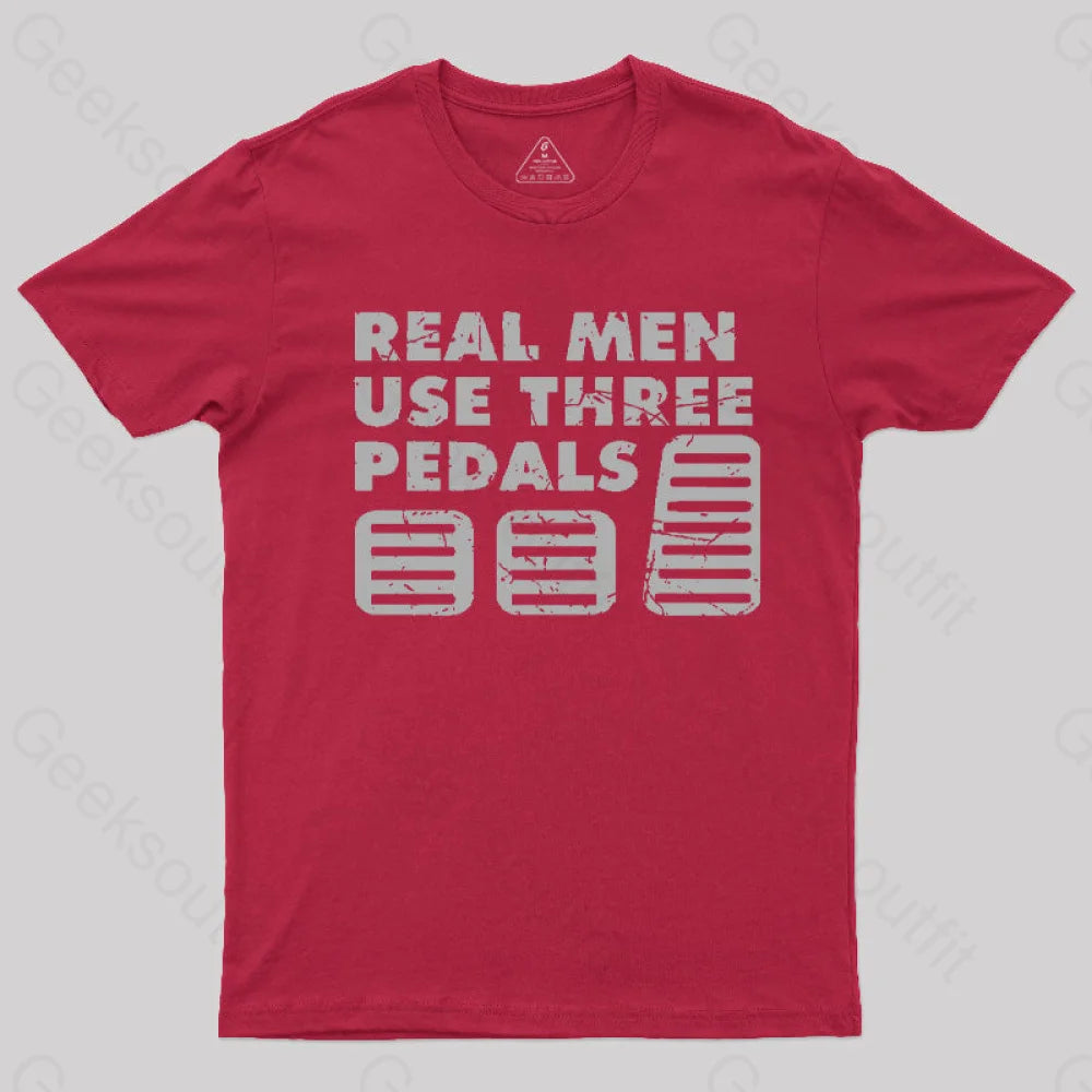 Manual Transmission Sayings T-Shirt Red / S