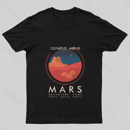 Mars Adventure Camp T-Shirt - Geeksoutfit