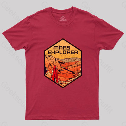 Mars Explorer T-Shirt Red / S