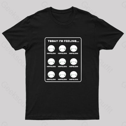 Marvin Mood Nerd T-Shirt Black / S