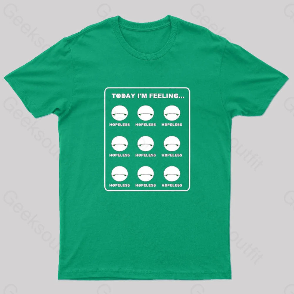 Marvin Mood Nerd T-Shirt Green / S