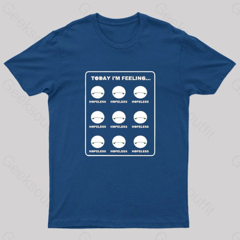 Marvin Mood Nerd T-Shirt Navy / S