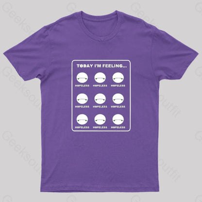 Marvin Mood Nerd T-Shirt Purple / S