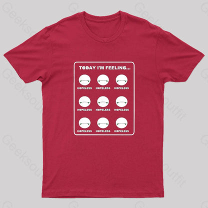 Marvin Mood Nerd T-Shirt Red / S