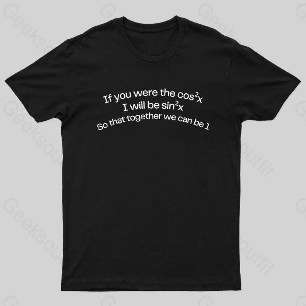 Math Humor Nerd T-Shirt Black / S