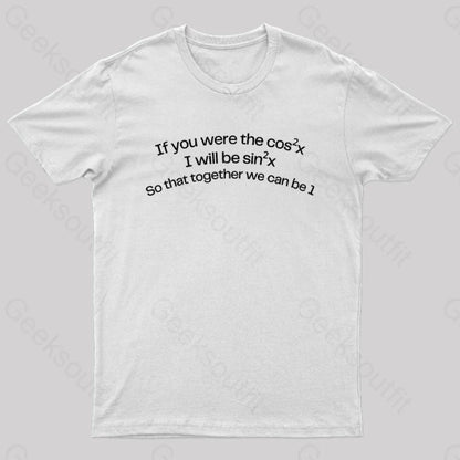 Math Humor Nerd T-Shirt White / S